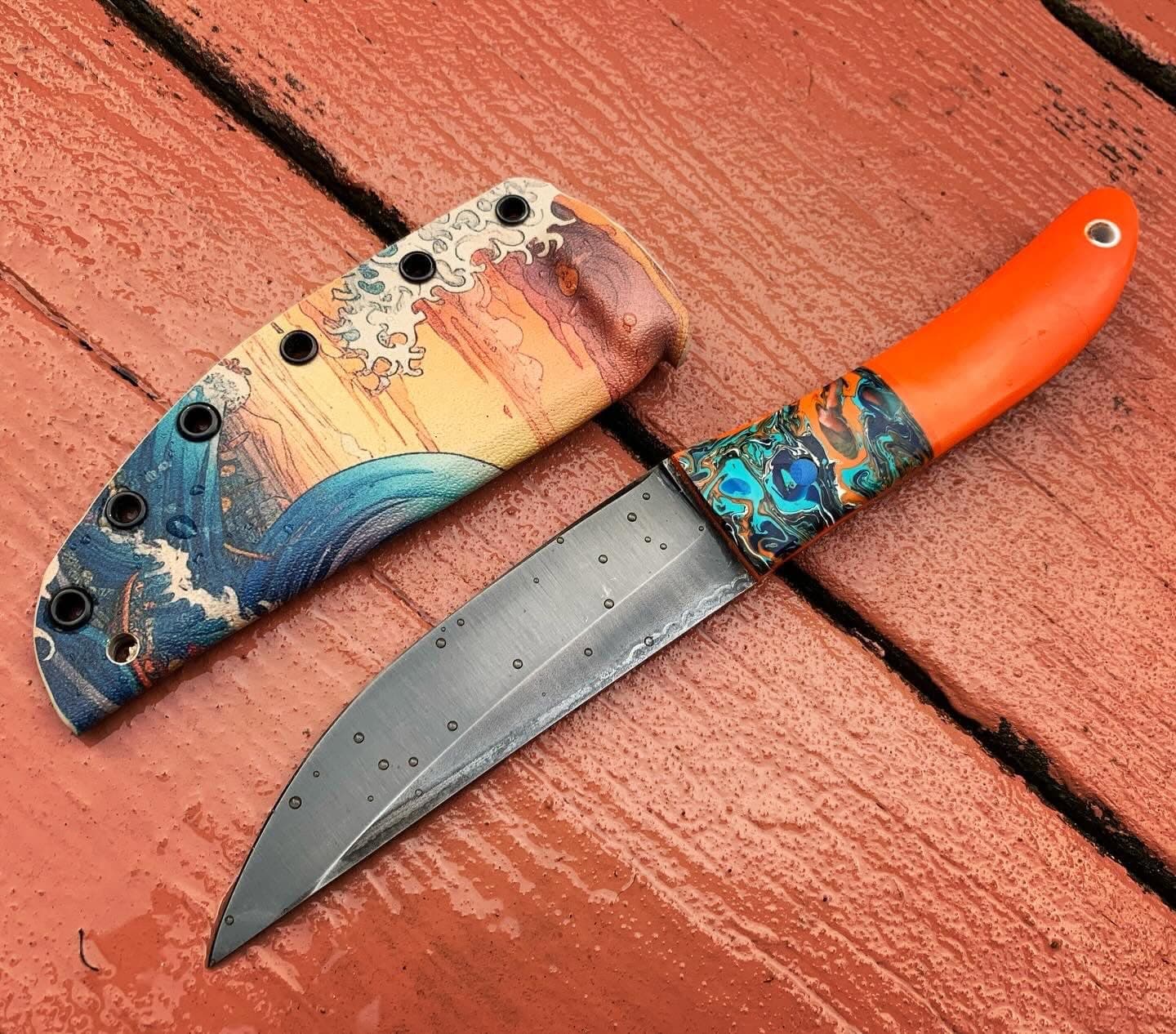 A Lohkiway knife by Nathan Khol